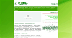 Desktop Screenshot of limpiezasangelica.com